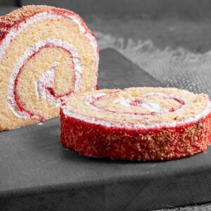 Strawberry Swiss Roll